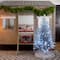 4ft. Pre-Lit Silver Tinsel Artificial Christmas Tree, Cool White Lights